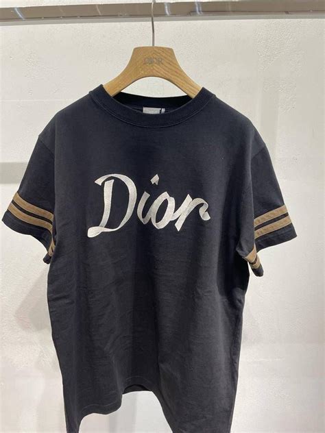 dior message t shirt|Dior monogram t shirt.